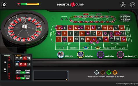 PokerStars roulette